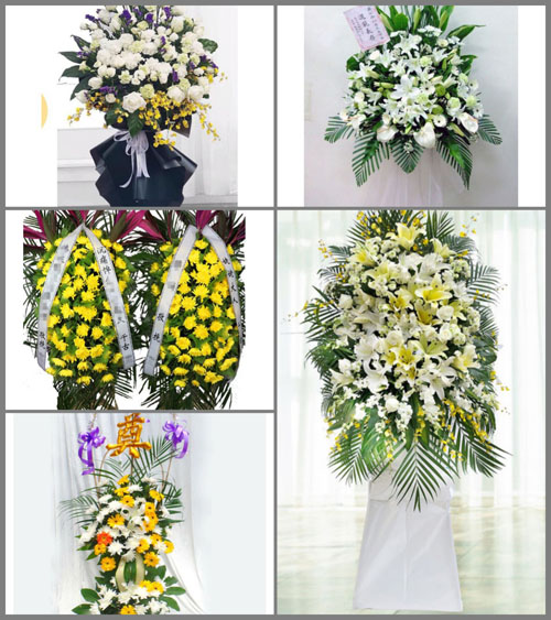 福建龙岩白事花篮预定
