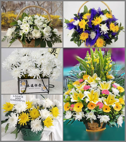 福建龙岩白事提篮配送